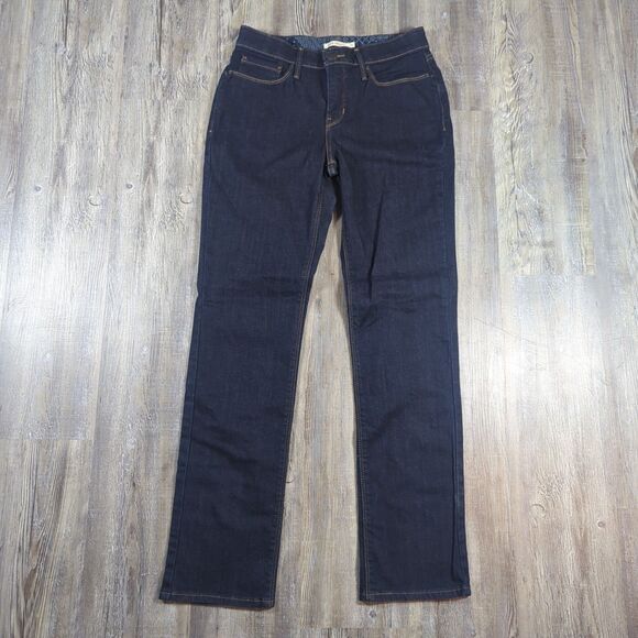 Levi’s Denim Jeans Perfect Waist Straight 525 Jeans Women’s Size 6 Blue 28 x 31 - Picture 1 of 13